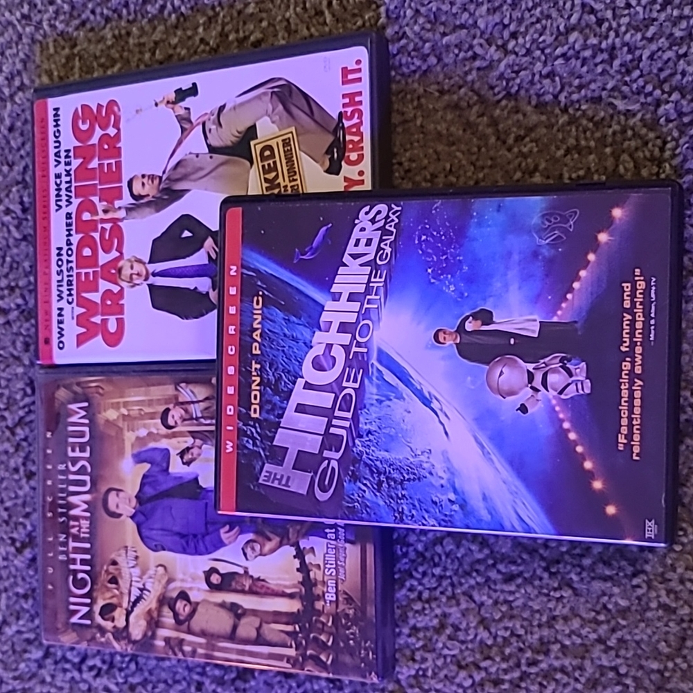 Bundle of DVDs